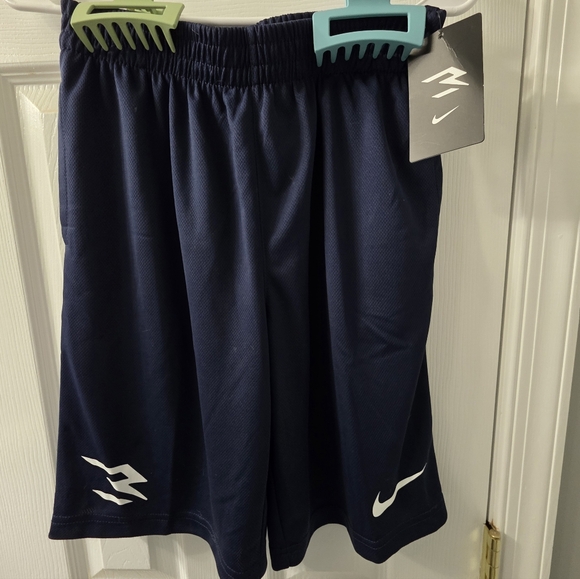 Nike Kids Navy Sports Shorts - Picture 1 of 3